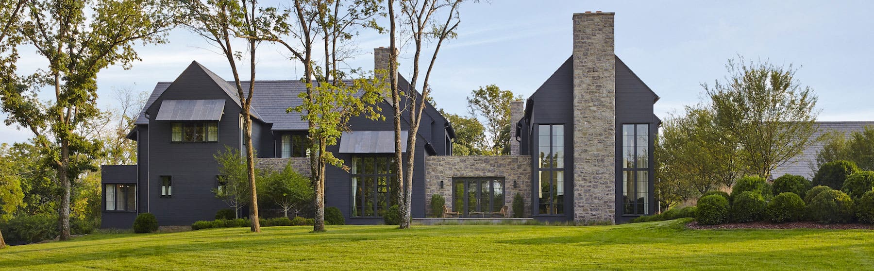 Nashville Luxury Home Builder Designs High Profile Contemporary Farmhouse